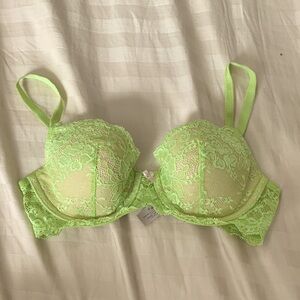 Victoria's Secret Neon Lace Bra